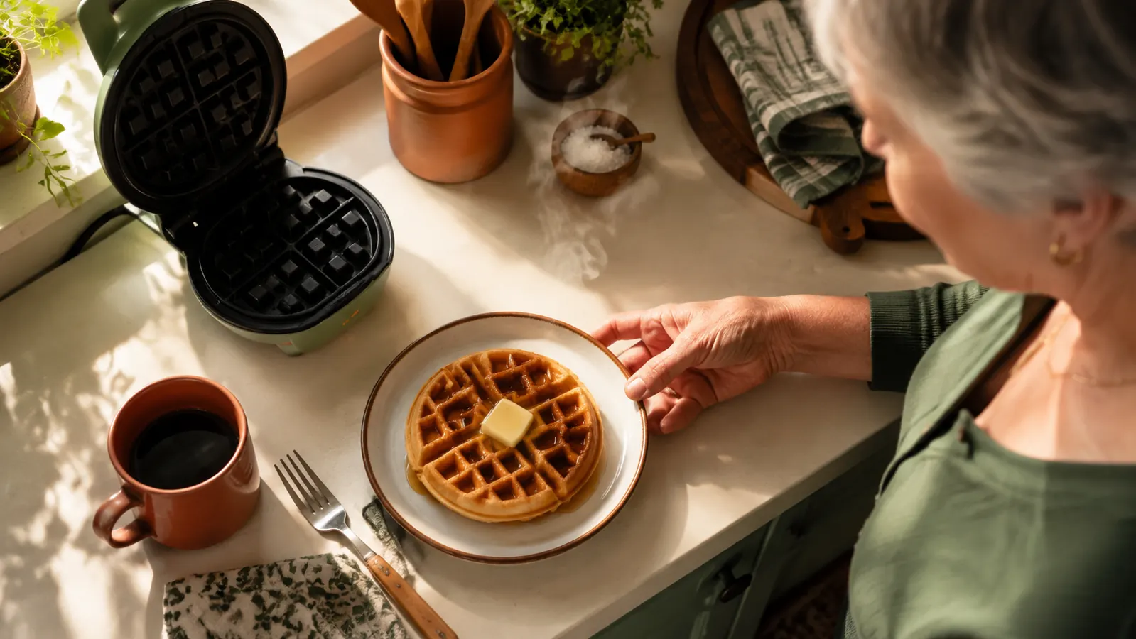 How to Make Waffles for One (Without Wasting Batter)